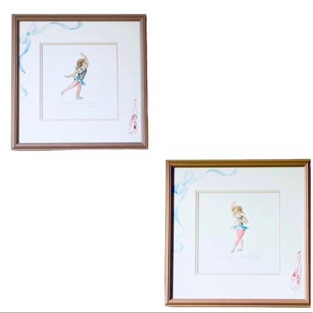 Ballet Center Stage I & II Signed and Numbered Prints by Connie Steiner